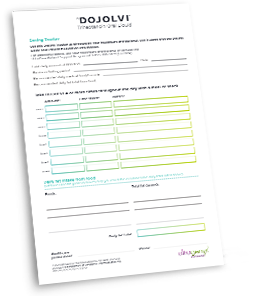 DOJOLVI® (triheptanoin) Daily Dosing Tracker