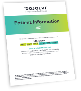 DOJOLVI® (triheptanoin) Dosing Guide